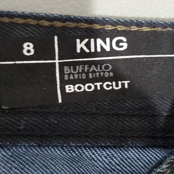 Buffalo dark wash King 24x24 bootcut jeans - Picture 5 of 6
